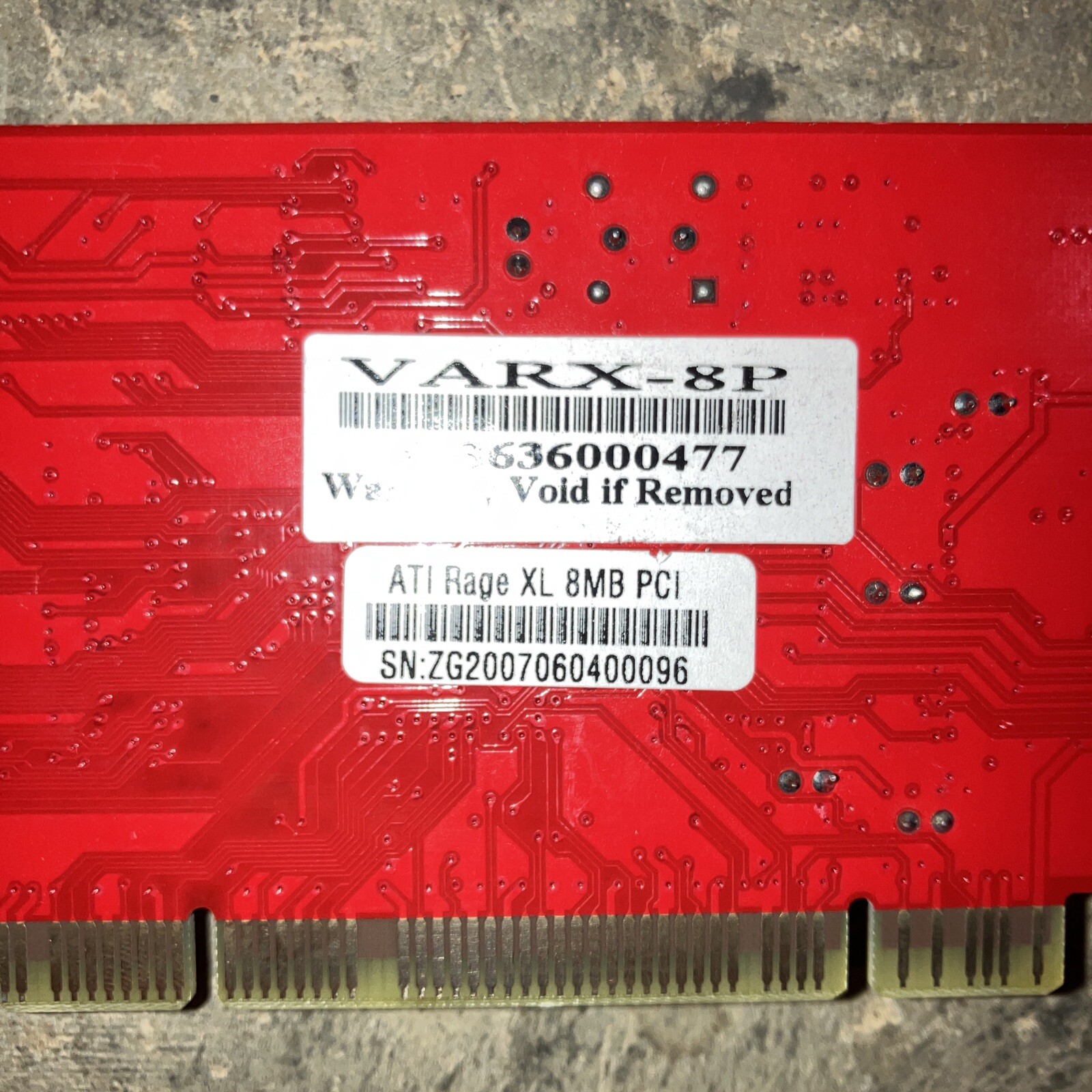 ATI Rage XL 8MB PCI VGA Desktop PC Video Graphics Card For Desktop PC