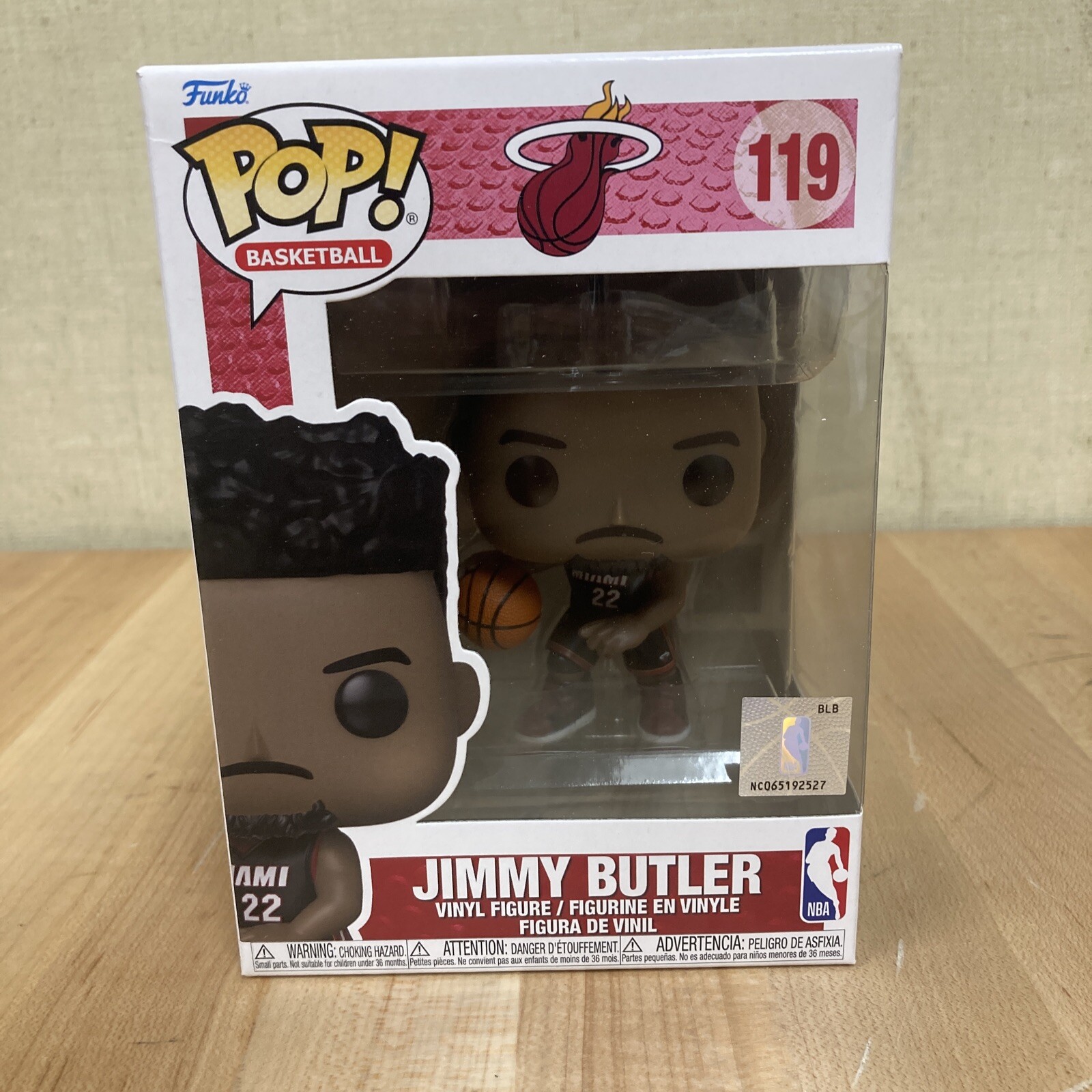 New Funko Pop! Jimmy Butler Miami Heat Nba Himmy Buckets Pop In Stock 119