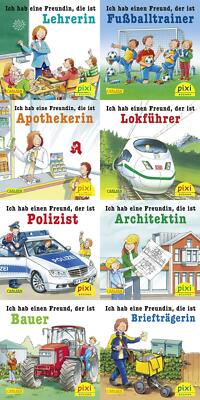Pixi-Box 281: Tolle Berufe bei Pixi (8x8 Exemplare) | Buch | 9783551052810