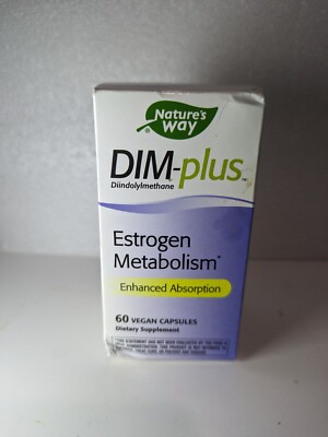 Nature's Way DIM-Plus Estrogen Metabolism Cellular Support - 60vegan Capsule 