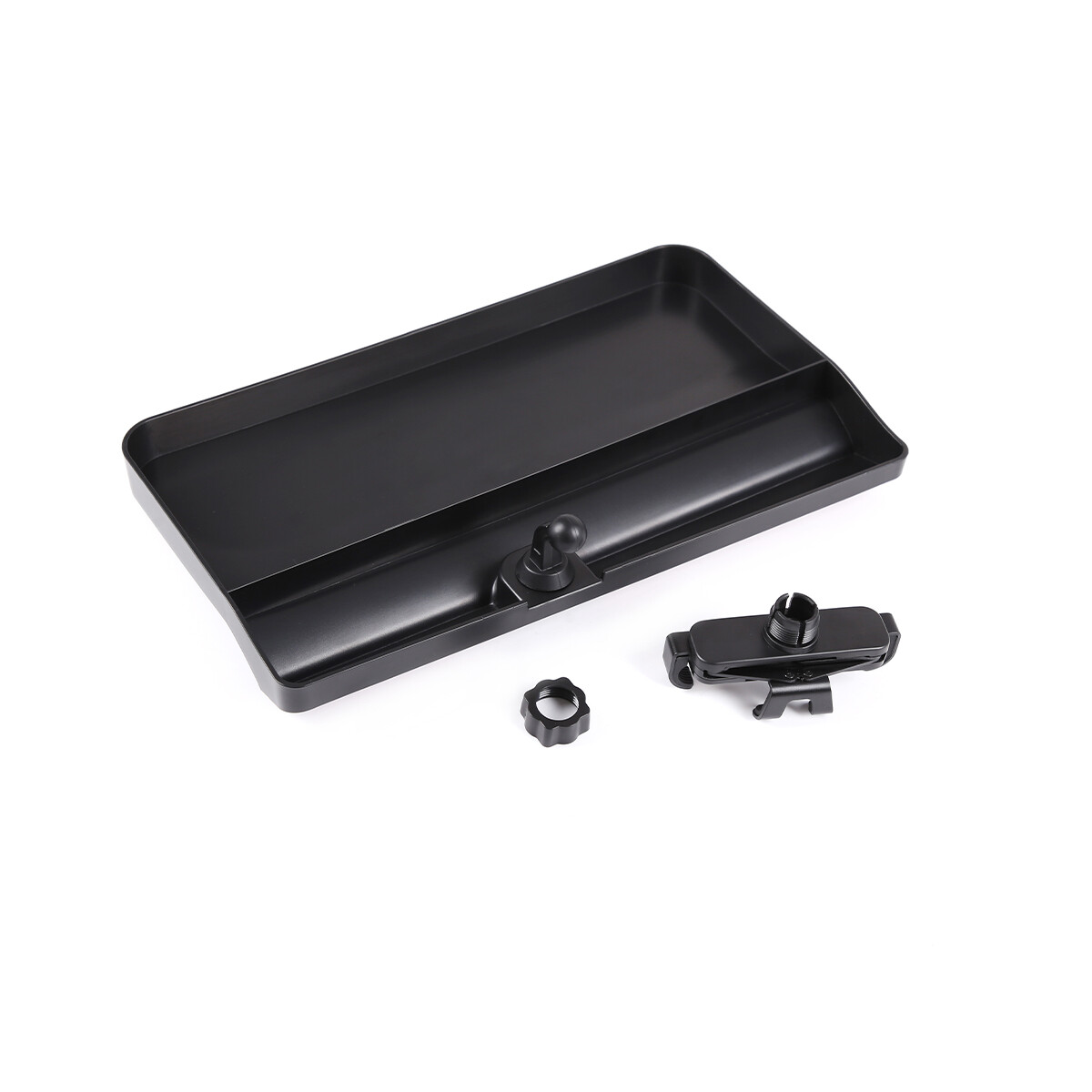 Dash Storage Box Tray & Phone Holder Mount Organizer For Toyota Tacoma 2016-2022