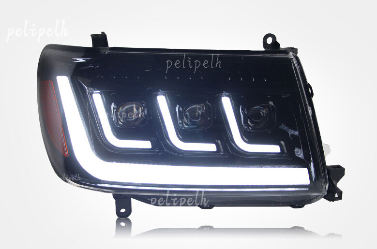 For Toyota Land Cruiser LC100 1998-2007 LED DRL Double Beam