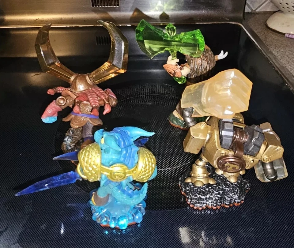 Skylanders Trap Team Masters Lote de 4 - Jawbreaker Snap Shot Head Rush Bushwack Foto 4 de 4