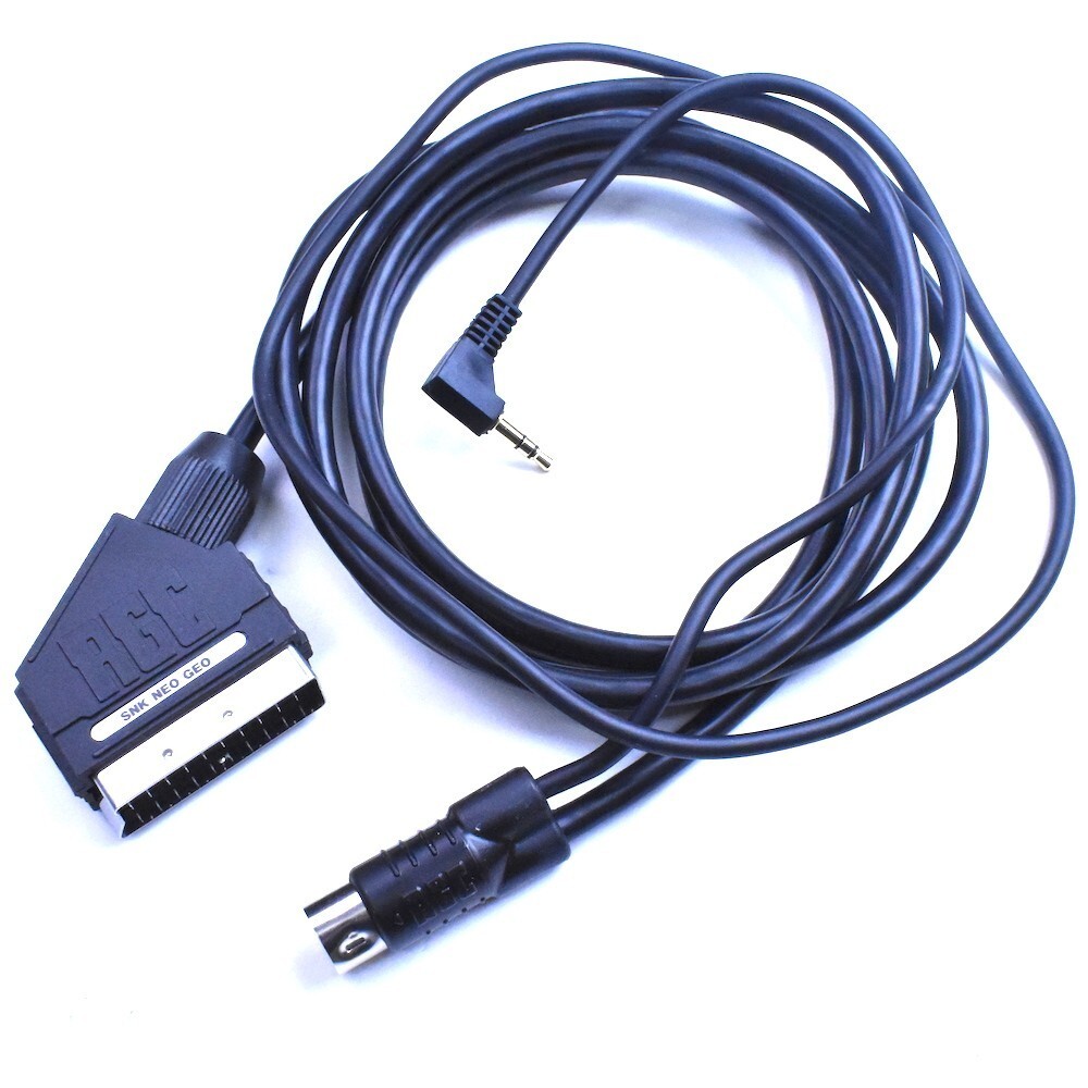 SNK, Neo Geo AES/CDZ SCART/RGB Cable, PackaPunch