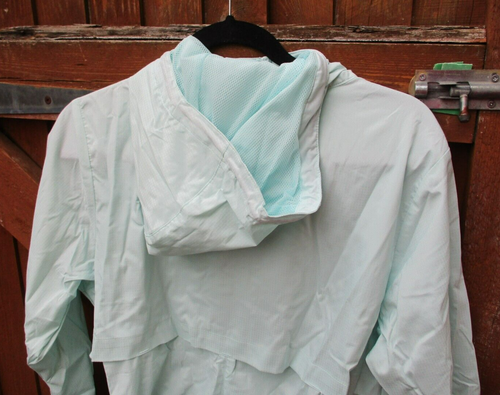Columbia Women's Pardon My Trench Rain Jacket / Coat Mint Green Med 40" Chest - Picture 3 of 13