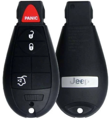 New FOBIK Key For 2008-2015 Jeep Grand Cherokee & Commander - Remote Start & Immobilizer