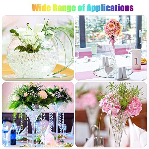 16000 Pieces Clear Water Gel Jelly Beads Vase Filler Beads Non Toxic