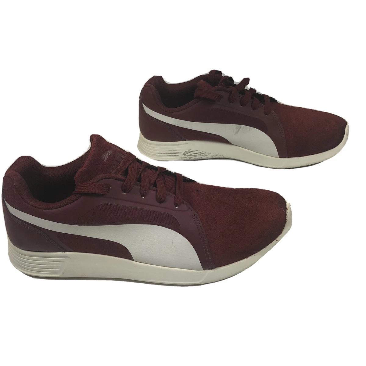 Analgésico adoptar Forma del barco Puma ST Trainer EVO SD Running Shoes Red Wine 36094904 Mens Sz 9.5 | eBay