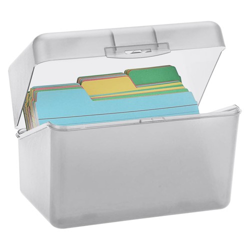 Index Card Holder Index Card Box Notecard Box Flash Card Holder Index Organizer - Picture 14 of 19