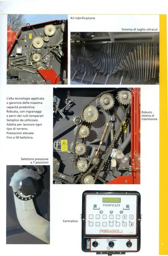 FERABOLI :ROTOPRESSE Mod.ENTRY 120/150 -TROTTER 100 -TROTTER 125/155- OMNIA 125 - 第 9/12 張圖片