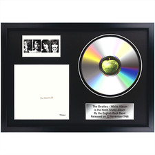 The Beatles - White Album / Memorabilia / Souvenir in black frame / interior
