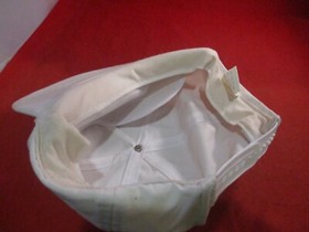 Mario Catching a Baseball NES Era Nintendo Power Mail Order White Hat Cap RARE!