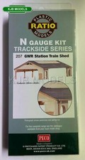 Ratio 207 GWR Station Train Shed Model Railway Platform Plastic Kit N Gauge