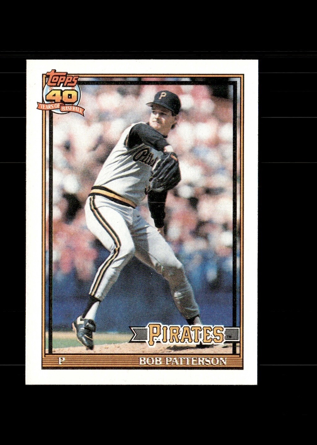 1991 Topps - #479 Bob Patterson