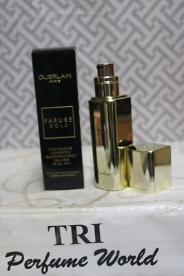 GUERLAIN PARURE GOLD Radiance Foundation 24H Wear SPF 30 # 31 PALE AMBER 30 ml