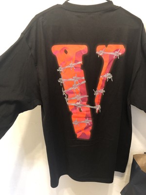 vlone red shirt