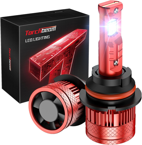 Bombillas antiniebla Torchbeam T6S 9006 48000LM más brillantes, 6500K blanco brillante 9006 Powerspor - Imagen 11 de 20