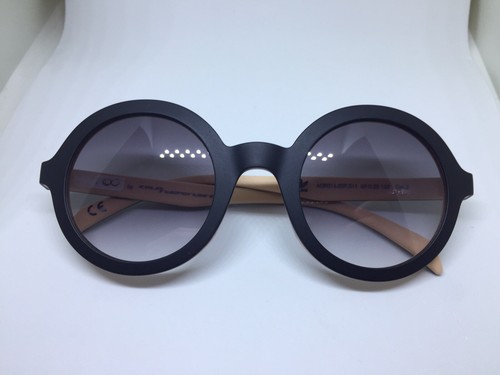 ADIDAS by ITALIA INDEPENDENT occhiali da sole nero rosa rotondi round  sunglasses | eBay