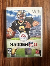 Madden NFL 11 Wii Case and Manual Only
