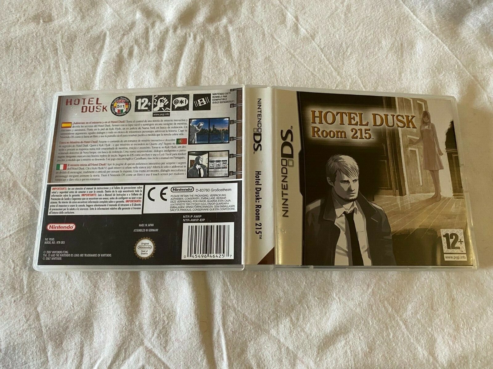 Hotel Dusk: Room 215 (Nintendo DS NDS, 2007) Tested - CIB - munimoro.gob.pe