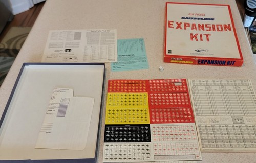 Air Force/Dauntless Expansion Kit-1978 Battleline Games - INCOMPLETE