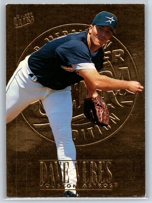 1996 Fleer Ultra Dave Veres Gold Medallion Parallel Houston Astros #215