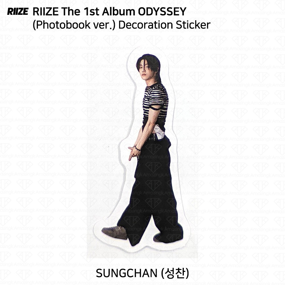 RIIZE The 1st Album ODYSSEY Photobook ver. Official Photocard