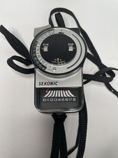 Sekonic Multi-Lumi Model L-248 Light Meter Tokyo Japan With Carrying Case