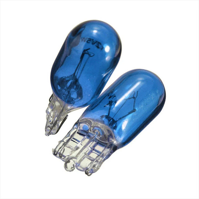 501 W5W T10 HALOGEN BULB LAMP CAPLESS WEDGE PUSH IN SIDE LIGHT NUMBER PLATE 12v - Image 4 of 4