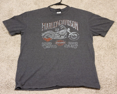 T-shirt Harley-Davidson Cleveland Sales Co. – Motif Skull – Taille XL – Occasion Très Bon état