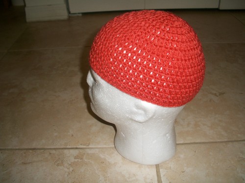 Adult Handmade Crochet Muslim CORAL 