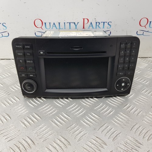 MERCEDES BENZ ML SAT NAV RADIO CD PLAYER HEAD UNIT W164 2010 A1649063500 - Picture 3 of 17