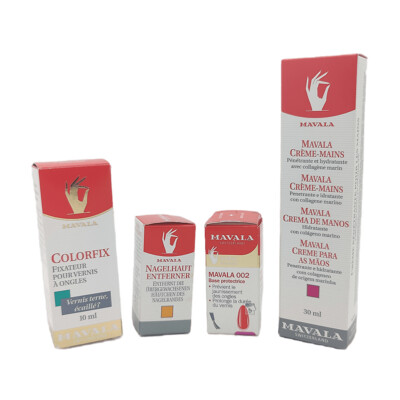 Nagelpflege Set Mavala Solution für Splitternder, matter Nagellack Maiküre Nails
