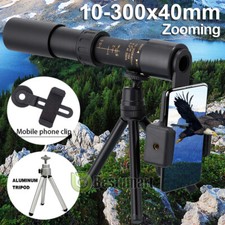 Day/Night Vision 10-300x40 Zoom HD Monocular Hunting Monocular Telescope Optical