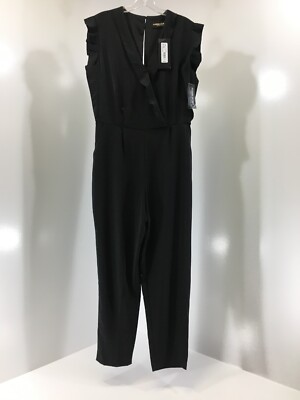 Gabrielle Union NY&Co Cap Sleeve Pleated Jumpsuit W/ Pockets