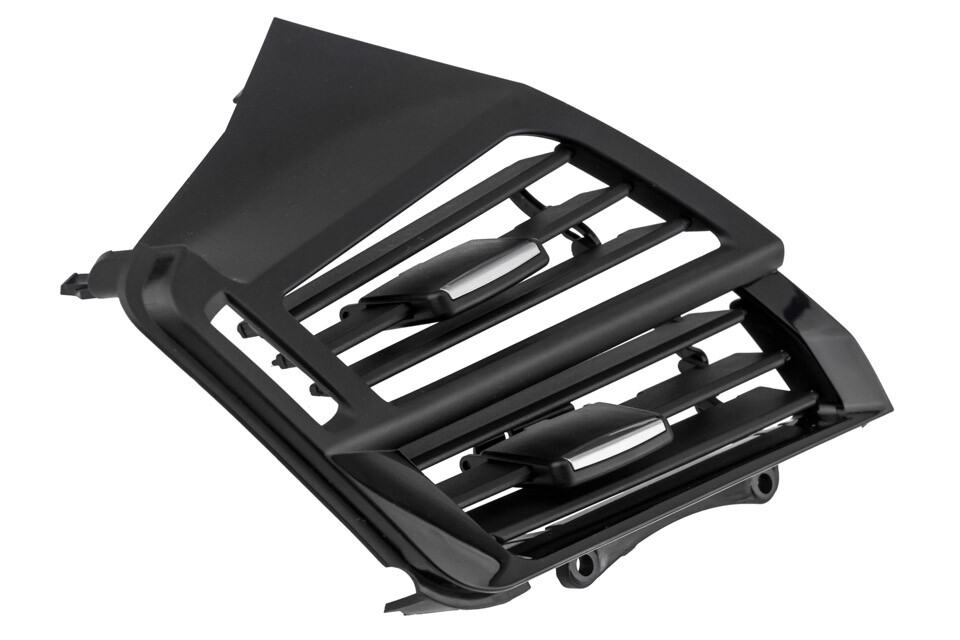 Panneau de ventilation gauche BMW X5 F15 et X6 F16 - Grille d'aération noire d'origine 64229270516