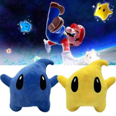 25cm Mario Luma Stsr Plush Crazy Rabbit Star Soft Plush Stuffed Toy Kids Gift