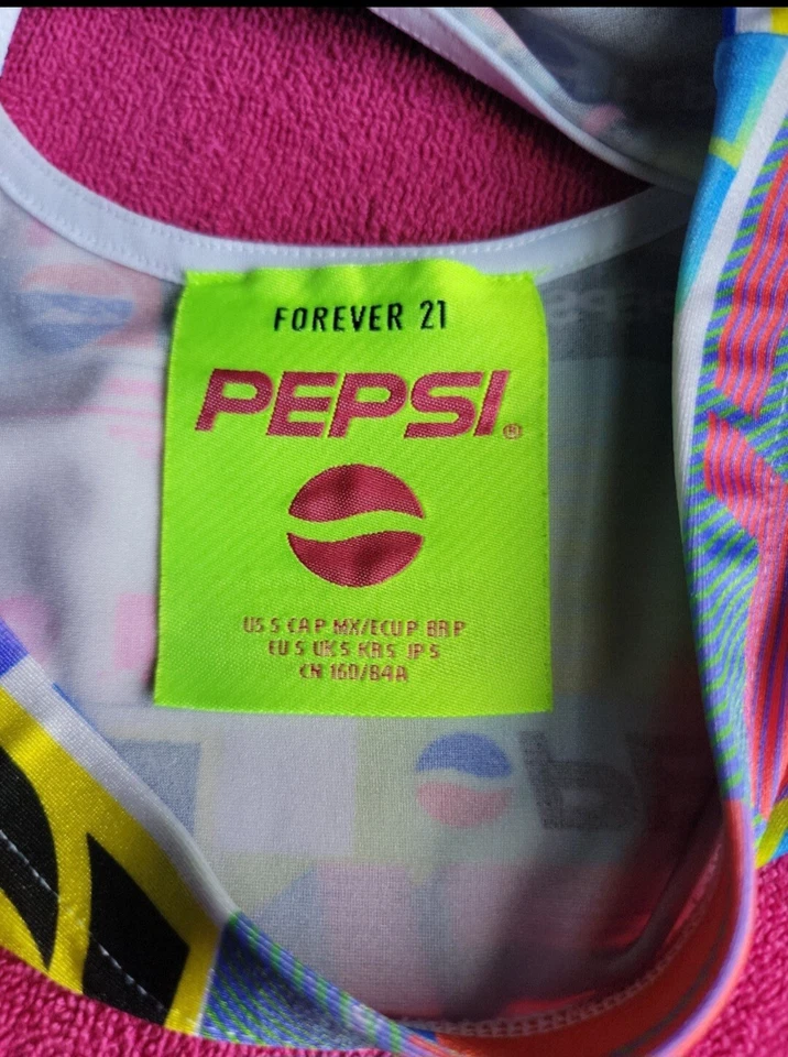 Sujetador deportivo Forever 21 Pepsi Foto 4 de 4