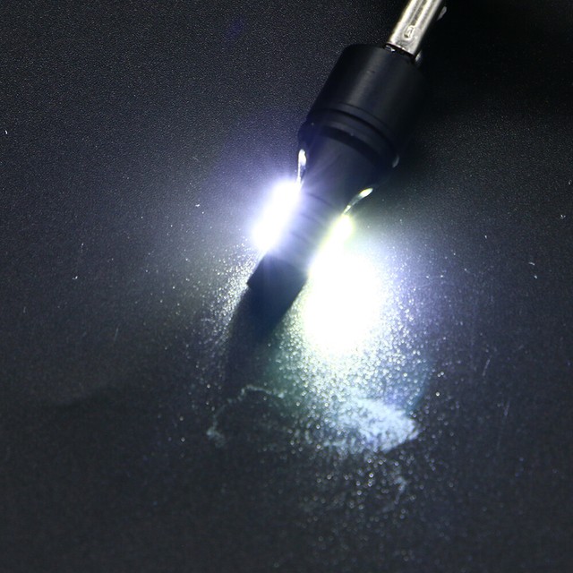 2x H1 6000K Super Bright White 6000LM DRL LED Headlight Bulb Kit High