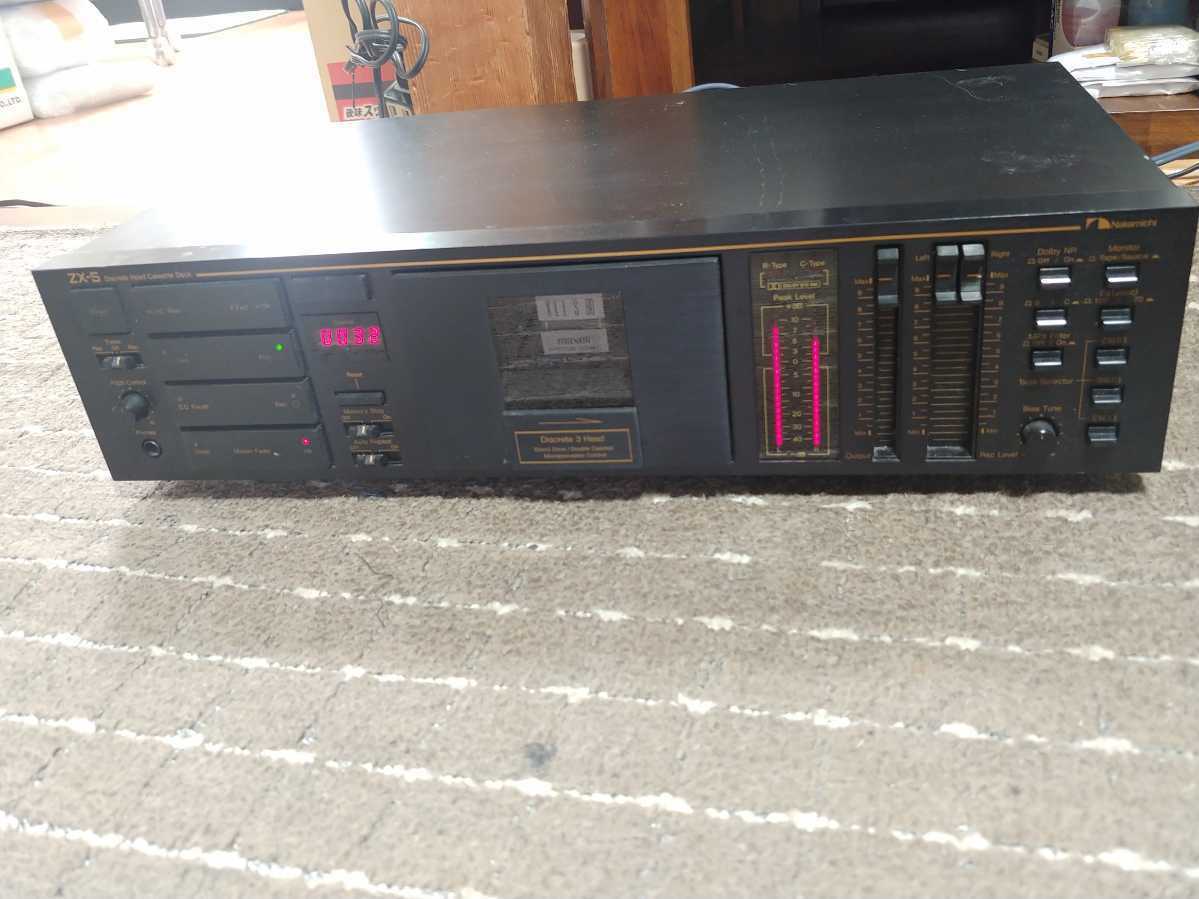 Nakamichi ZX-5 Discrete Head Cassette Deck Excellent- | eBay Nakamichi ZX-5 Discrete Head Cassette Deck Excellent- | eBay