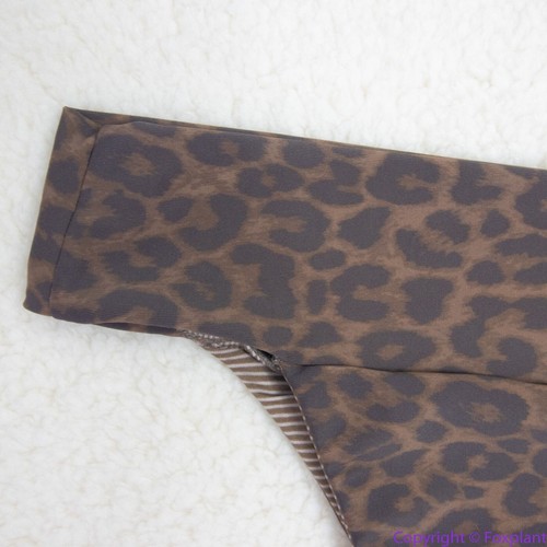 NEW Acacia Mateo bikini bottom leopard animal print brown, M - Picture 11 of 14