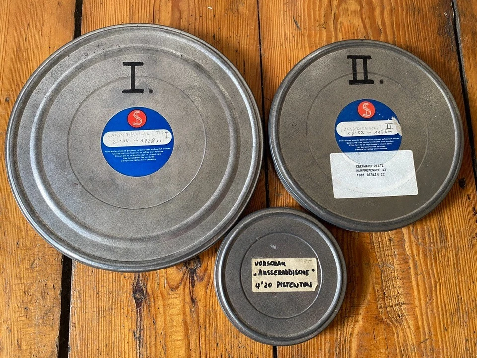 Super8 "Meine Frau die Ausserirdische" 3 Filmspulen Ton Color Privat-Spielfilm