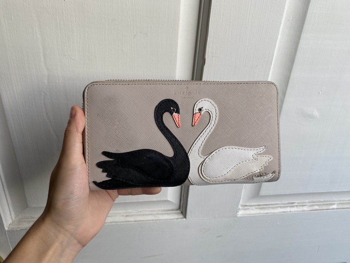 Lacey Wallet Kate Spade Swan Coin Purse Kate Spade New York Large