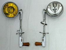 Vintage Spot Lights Driving Fog Lamps Rat Hot Rod Lead Sled Fat Fender Classic