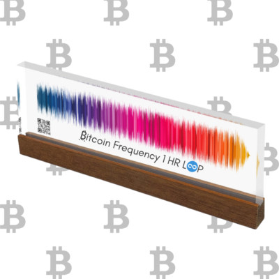 Bitcoin Frequency Display 