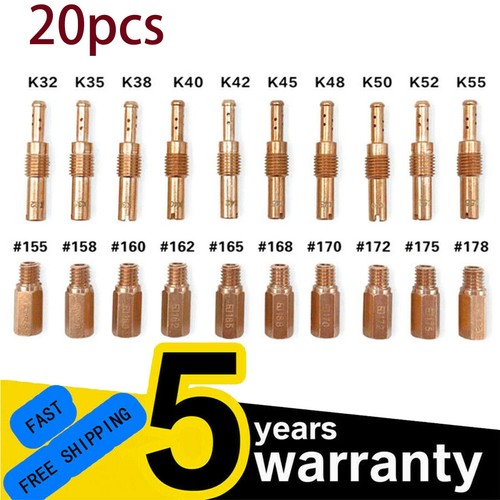 20Pcs Carburetor Main Jets With Slow Pilot Jets fits PWK Keihin OKO CVK