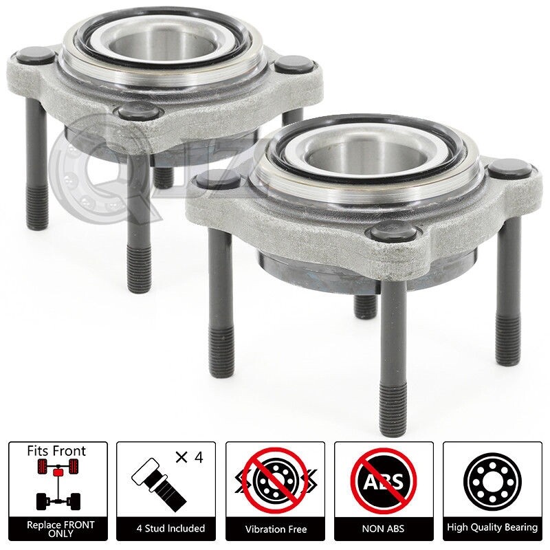 [FRONT(Qty.2)] Wheel Bearing Replacement For 1991-2005 Acura NSX Coupe RWD-Model