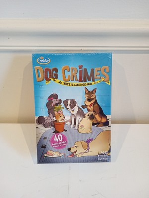 New 2019 ThinkFun ''Dog Crimes Who's To Blame Logic Game'' Brainteaser Board Game 