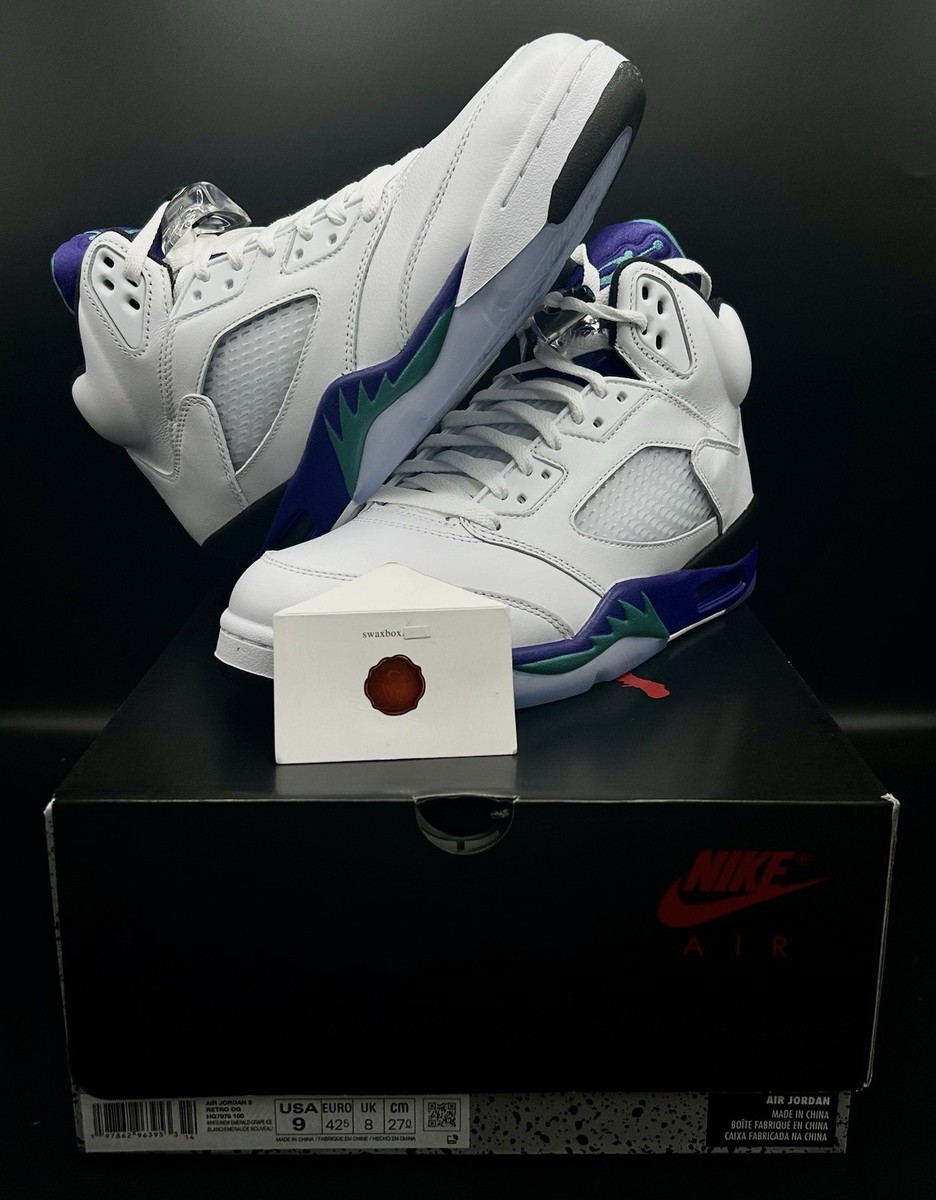 Air Jordan 5 Retro Grape (2025) HQ7978-100 Ship Now | eBay