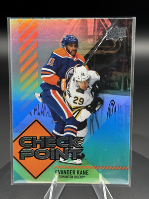 2024-25 Upper Deck Series 1 Check Point CP-7 Evander Kane Edmonton Oilers